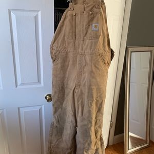 Insulated Carhartt bibs